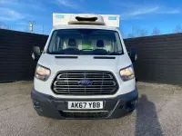 Used Ford Transit 130 HP (95 kW) 2017 White Cabriolet