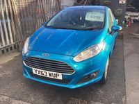 Used Ford Fiesta Zetec 2013 Blue Hatchback