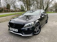 Used Mercedes C200 AMG line 184 HP (135 kW) 2015 Black Sedan