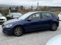 Used VW Golf VII S 85 HP (62 kW) 2017 Blue Hatchback
