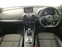 Used Audi A3 Black Edition 150 HP (110 kW) 2018 Grey Sedan