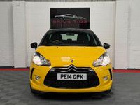Begagnad Citroën DS3 82 HK (60 kW) 2014 Gul Halvkombi
