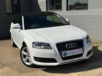 Begagnad Audi A3 Cabriolet 105 HK (77 kW) 2010 Vit Cab