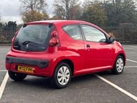 Used Peugeot 107 Access 68 HP (50 kW) 2012 Red Hatchback