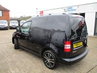 Used VW Caddy Black Edition 102 HP (75 kW) 2014 Black MPV