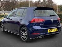 Used VW Golf VII R-line 147 HP (108 kW) 2018 Blue Hatchback