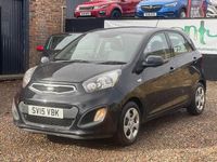 Used Kia Picanto 68 HP (50 kW) 2015 Black Hatchback