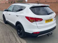 Used Hyundai Santa Fe Premium 2015 White SUV