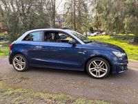 Used Audi A1 S-Line 2011 Blue Hatchback