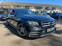 Used Mercedes E220 AMG line 194 HP (142 kW) 2019 Black Sedan