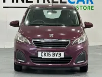 Used Peugeot 108 Active 68 HP (50 kW) 2015 Mauve/purple Hatchback