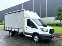Used Ford Transit 170 HP (125 kW) 2017 White Cabriolet