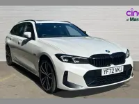 Used BMW 330 M Sport 288 HP (211 kW) 2022 White Estate