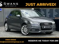 Used Audi A1 S-Line 2016 Grey Hatchback