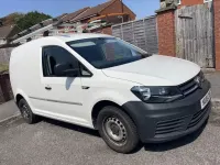 Used VW Caddy Startline 102 HP (75 kW) 2018 White MPV
