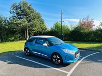 Used DS Automobiles DS3 Chic 80 HP (58 kW) 2016 Blue Hatchback