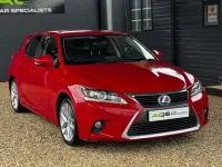 Used Lexus CT200h 2014 Red Hatchback