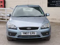Used Ford Focus Zetec 100 HP (73 kW) 2007 Blue Hatchback