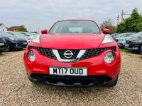 Used Nissan Juke Visia 2017 Red SUV
