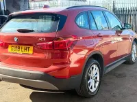 Used BMW X1 140 HP (102 kW) 2018 Orange SUV