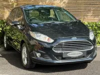 Used Ford Fiesta Zetec 82 HP (60 kW) 2014 Black Hatchback