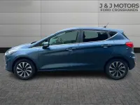 Used Ford Fiesta Titanium 2022 Blue Hatchback