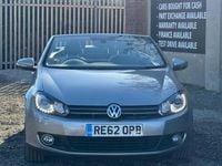 Used VW Golf Cabriolet GT 140 HP (102 kW) 2012 Silver Cabriolet