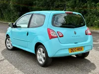 Used Renault Twingo Dynamique 75 HP (55 kW) 2012 Blue Hatchback