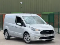 Begagnad Ford Transit Connect Limited 120 HK (88 kW) 2021 Silver Minibuss