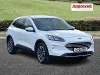 Begagnad Ford Kuga Titanium 2021 Vit SUV