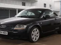 Used Audi TT 250 HP (183 kW) 2004 Black Coupe