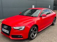 Używany Audi A5 Black Edition 2013 Czerwony Coupe