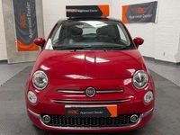 Used Fiat 500 Lounge 69 HP (50 kW) 2018 Red Hatchback