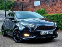Used Ford Focus Zetec 120 HP (88 kW) 2015 Black Hatchback