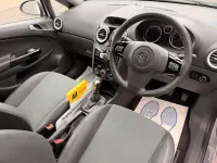 Used Vauxhall Corsa 100 HP (73 kW) 2010 Silver Hatchback