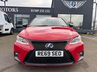 Used Lexus CT200h 2020 Red Hatchback