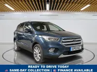 Used Ford Kuga Titanium 150 HP (110 kW) 2019 Blue SUV