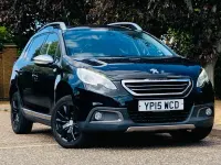 Used Peugeot 2008 Allure 92 HP (67 kW) 2015 Black SUV