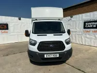Used Ford Transit 130 HP (95 kW) 2017 White Cabriolet