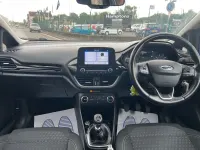 Used Ford Fiesta Zetec 85 HP (62 kW) 2017 Blue Hatchback