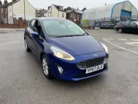 Usado Ford Fiesta Zetec 2017 Azul Citadino