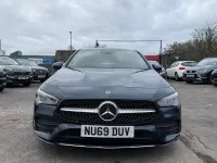 Used Mercedes CLA220 AMG Line Premium 2019 Blue Sedan