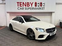 Used Mercedes E300 AMG Line Premium Plus 245 HP (180 kW) 2017 White Coupe