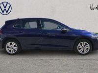 Used VW Golf VIII Life 110 HP (80 kW) 2021 Blue Hatchback