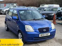 Used Kia Picanto LX 64 HP (47 kW) 2005 Blue Hatchback