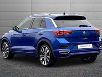 Used VW T-Roc R-line 150 HP (110 kW) 2021 Ravenna blue SUV