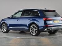 Begagnad Audi Q7 S-Line 286 HK (210 kW) 2021 Blå SUV