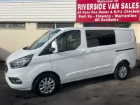 Used Ford Transit Custom Limited 130 HP (95 kW) 2023 White Van
