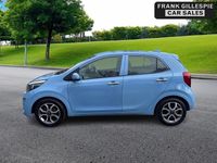 Used Kia Picanto 2022 Blue Hatchback
