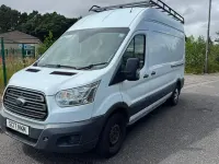Used Ford Transit 131 HP (96 kW) 2017 White Van